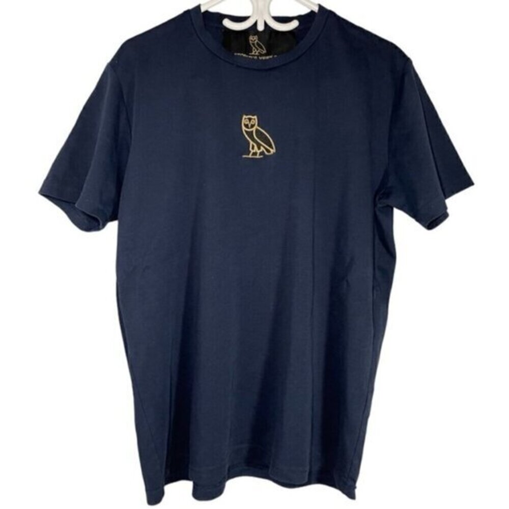 OVO October’s Very Own Navy Classic Owl T-shirt Short Sleeve size XXL